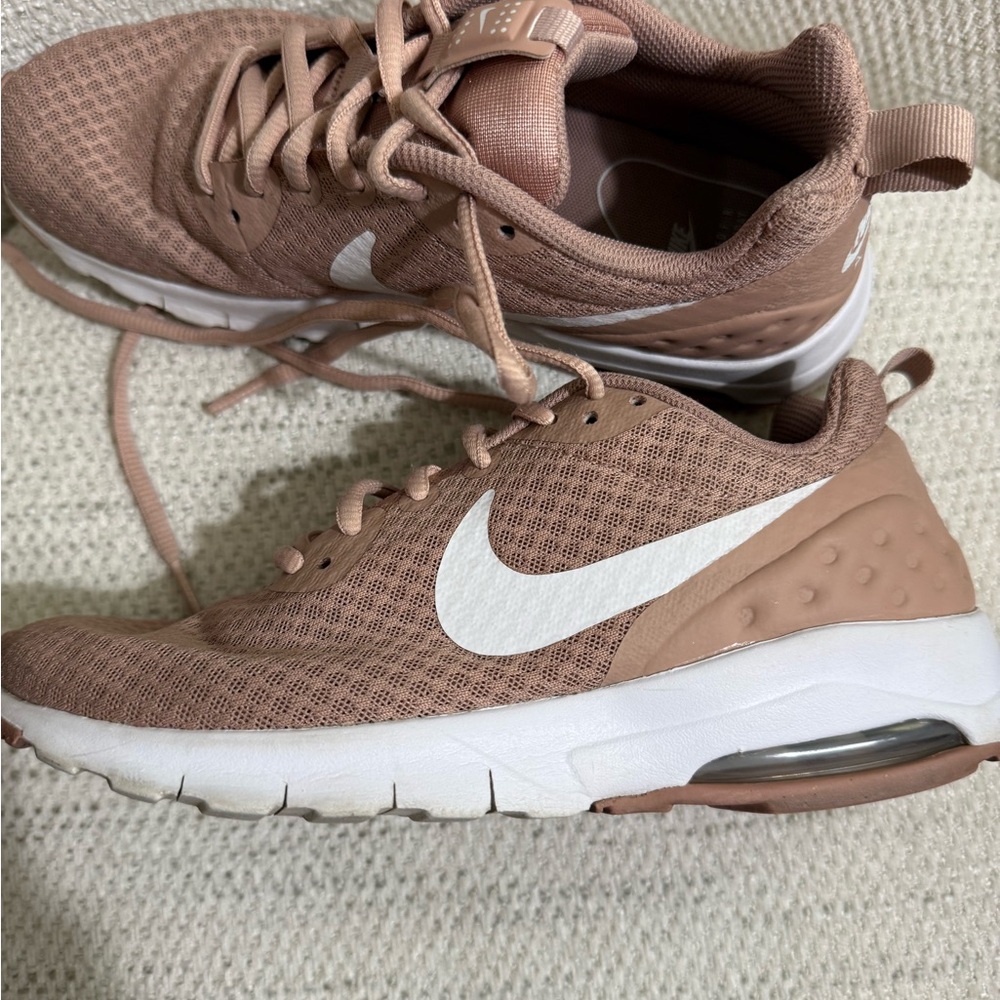 Nike Air Women’s Athletic Sneakers - Dusty Pink & White